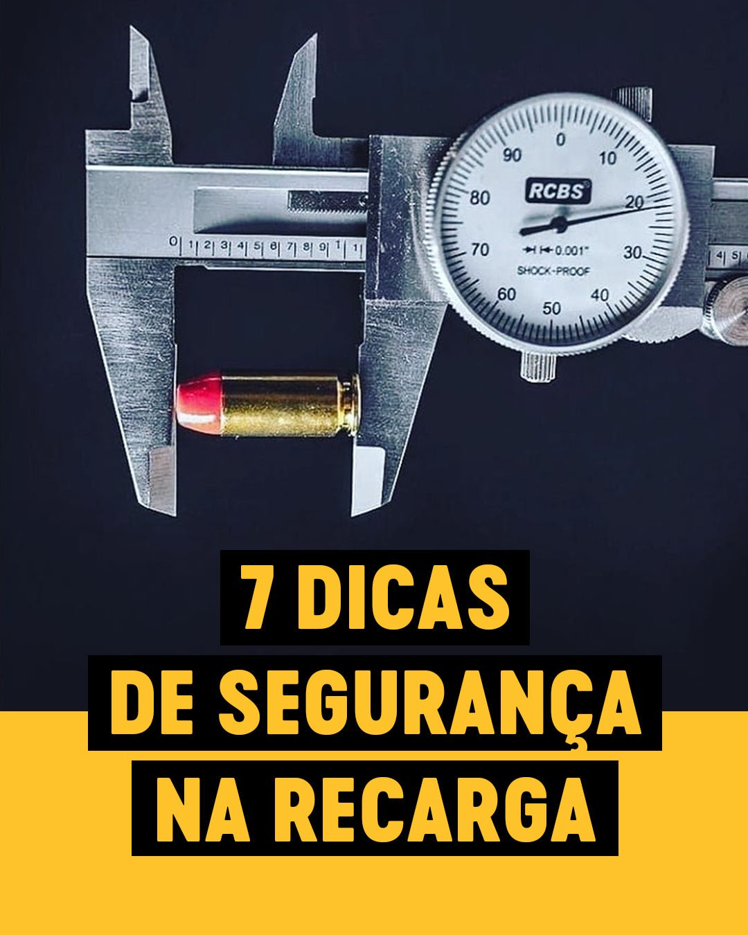 7 dicas de segurança na recarga de munições - Recarga Club